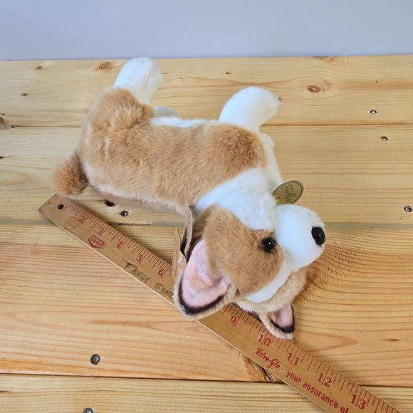 Aurora Miyoni Corgi Dog Plush 11” Realistic Stuffed Animal Welsh Puppy Toy - Picture 9 of 11